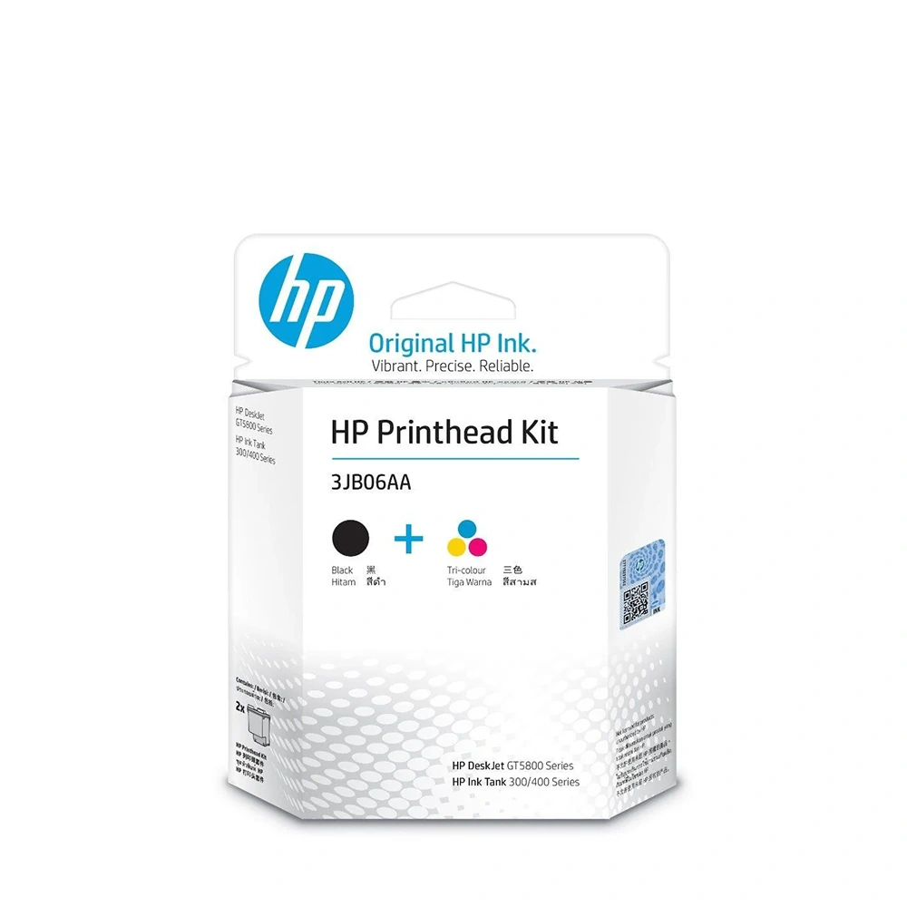 HP Genuine Print Head GT51|GT52 Black|Tri Color Combo view 2